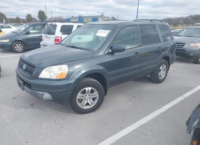 Photo 2 of 2005 Honda Pilot EX-L (VIN 2HKYF18725H564980)