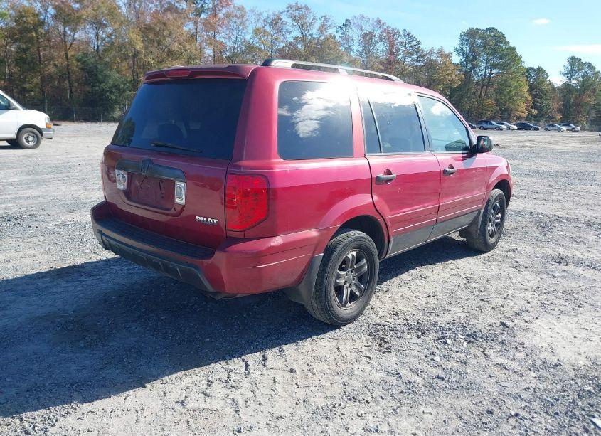 Photo 4 of 2005 Honda Pilot EX-L (VIN 2HKYF18725H568656)