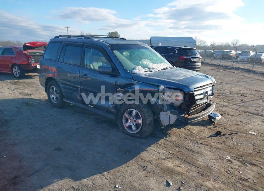 2007 Honda Pilot EX-L (VIN 2HKYF18727H531612) main photo