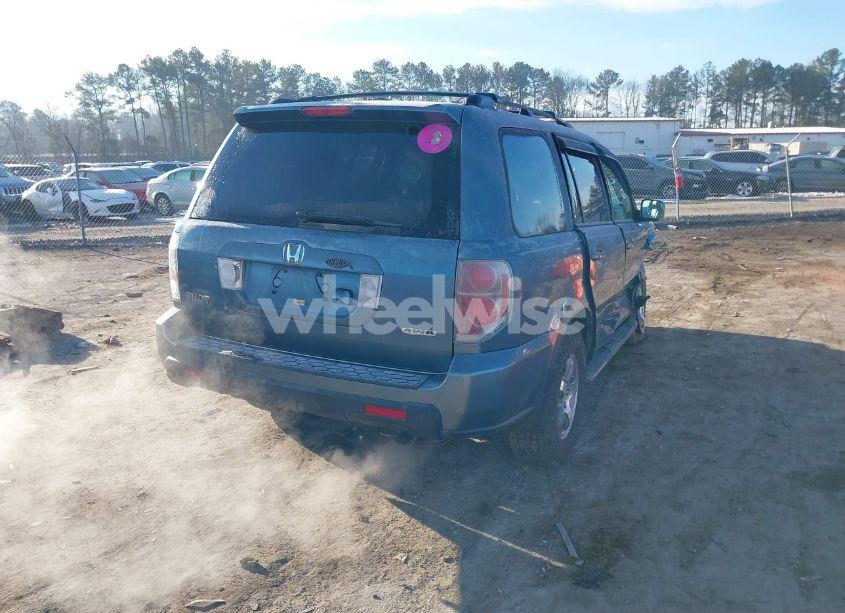Photo 4 of 2007 Honda Pilot EX-L (VIN 2HKYF18727H531612)