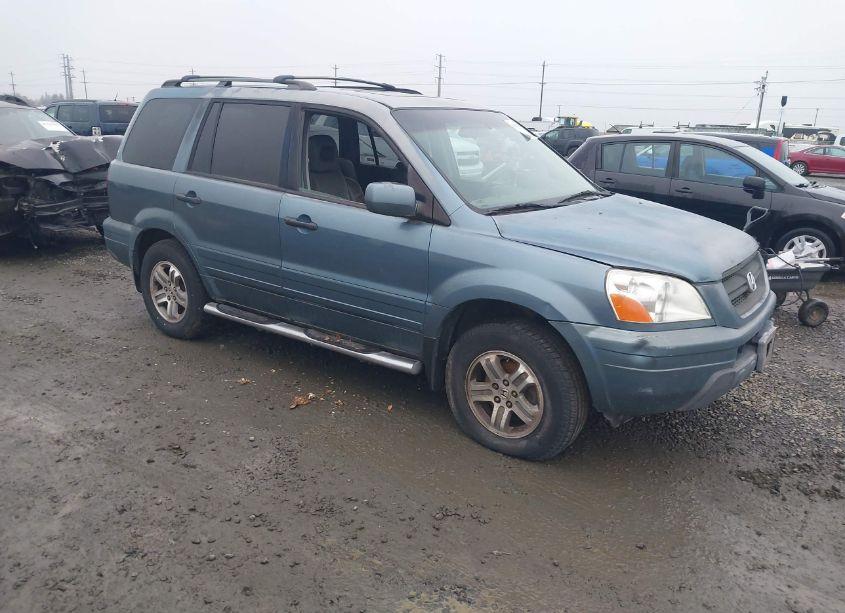 2005 Honda Pilot EX-L (VIN 2HKYF18735H549940) main photo