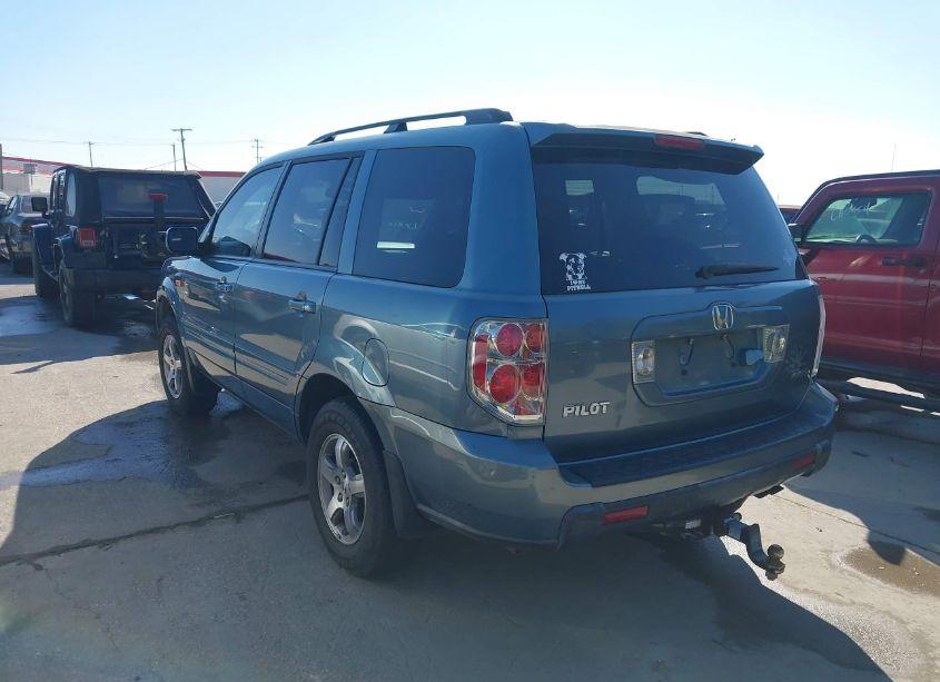 Photo 3 of 2006 Honda Pilot EX-L (VIN 2HKYF18736H562303)