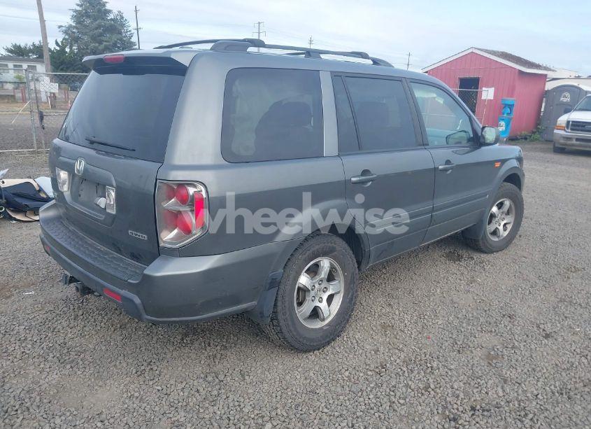 Photo 4 of 2007 Honda Pilot EX-L (VIN 2HKYF18737H519100)