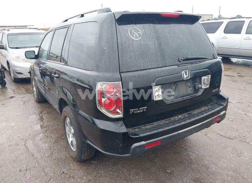 Photo 3 of 2007 Honda Pilot EX-L (VIN 2HKYF18737H526418)