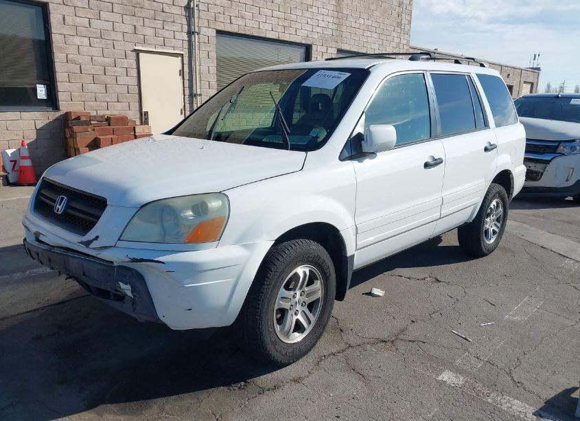 Photo 2 of 2004 Honda Pilot EX-L (VIN 2HKYF18744H536810)