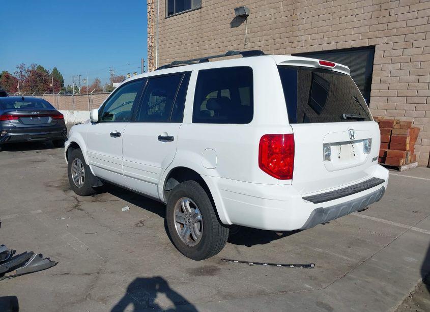 Photo 3 of 2004 Honda Pilot EX-L (VIN 2HKYF18744H536810)