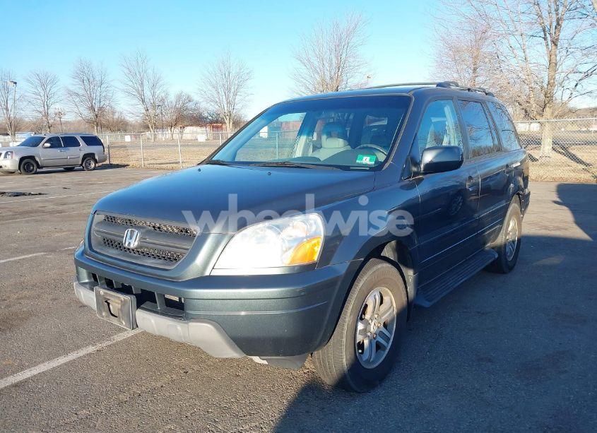 Photo 2 of 2005 Honda Pilot EX-L (VIN 2HKYF18745H564639)