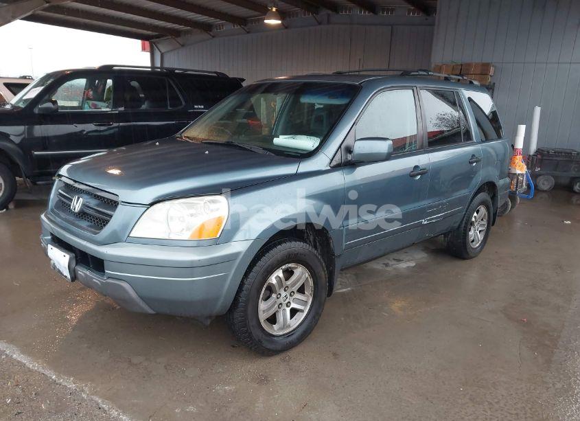 Photo 2 of 2005 Honda Pilot EX-L (VIN 2HKYF18755H500268)