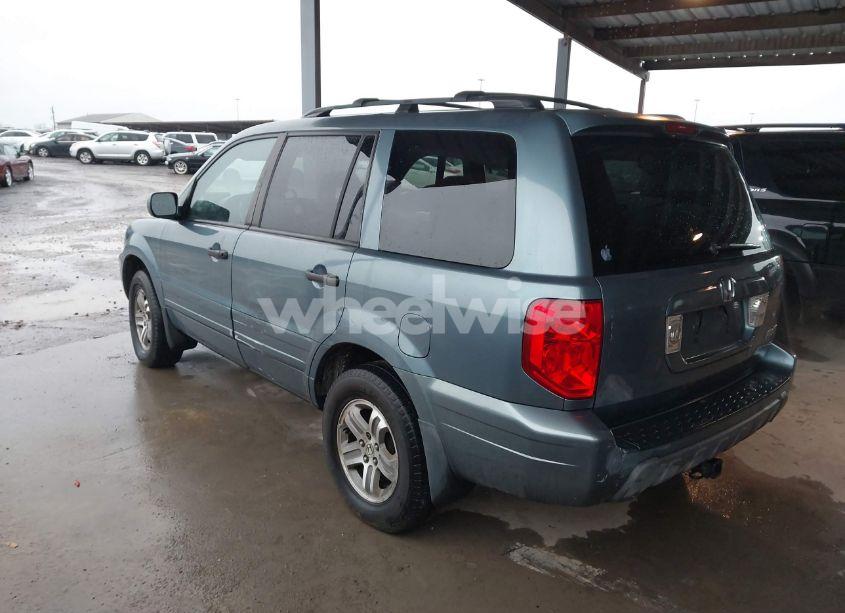 Photo 3 of 2005 Honda Pilot EX-L (VIN 2HKYF18755H500268)