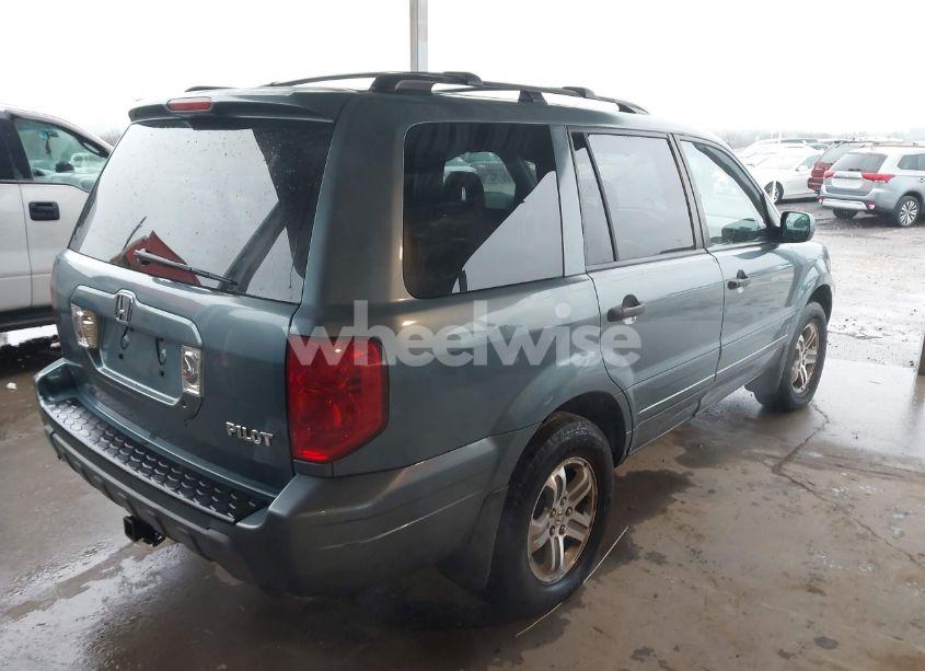 Photo 4 of 2005 Honda Pilot EX-L (VIN 2HKYF18755H500268)