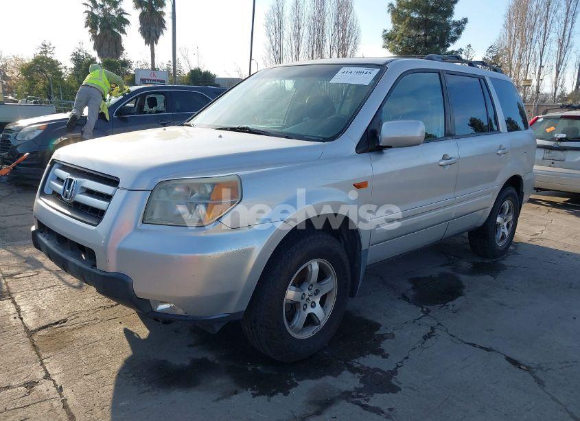 Photo 2 of 2006 Honda Pilot EX-L (VIN 2HKYF18756H502054)