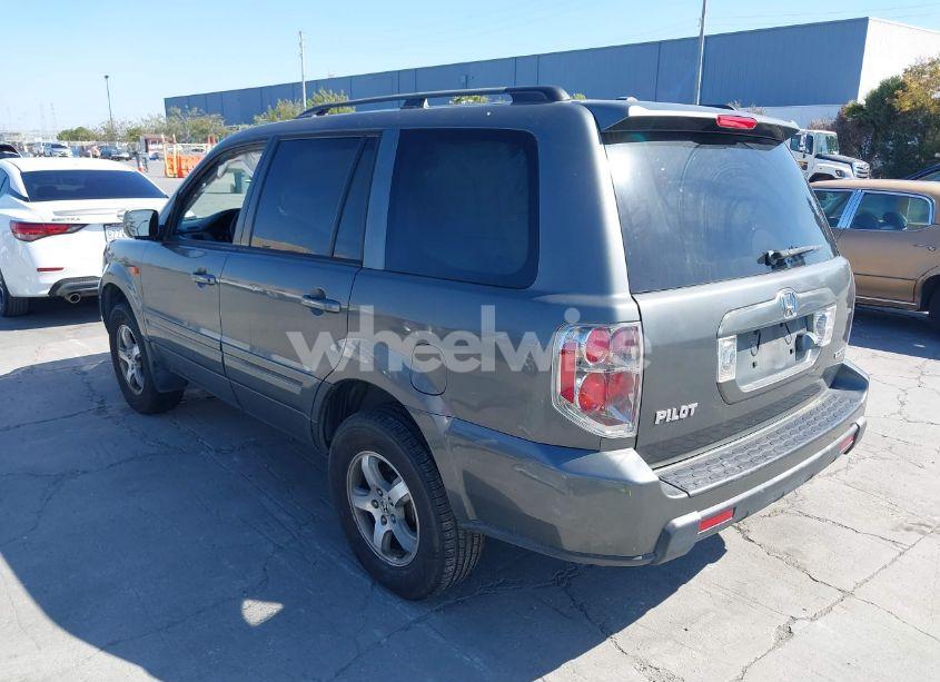 Photo 3 of 2007 Honda Pilot EX-L (VIN 2HKYF18757H501634)