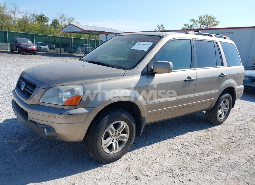 Photo 2 of 2003 Honda Pilot EX-L (VIN 2HKYF18763H561531)