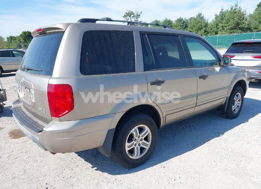 Photo 4 of 2003 Honda Pilot EX-L (VIN 2HKYF18763H561531)