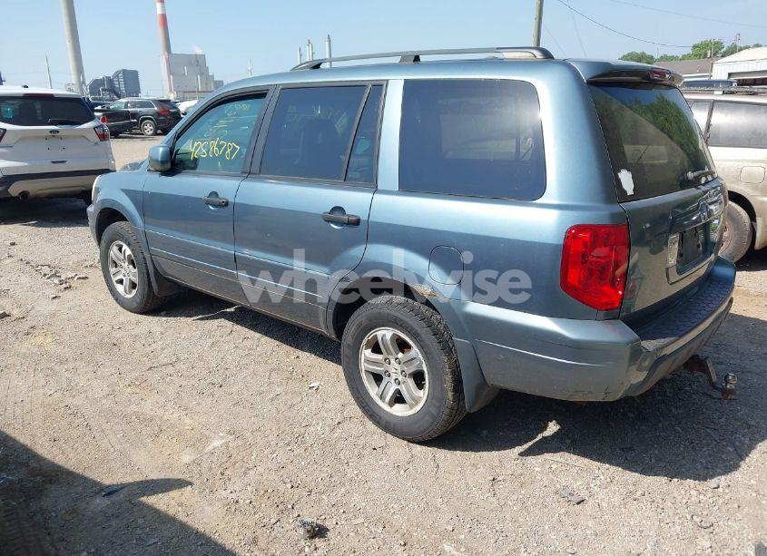 Photo 3 of 2005 Honda Pilot EX-L (VIN 2HKYF18765H571821)