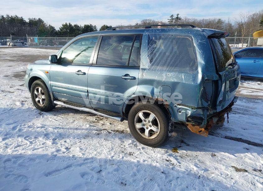 Photo 3 of 2006 Honda Pilot EX-L (VIN 2HKYF18766H548928)