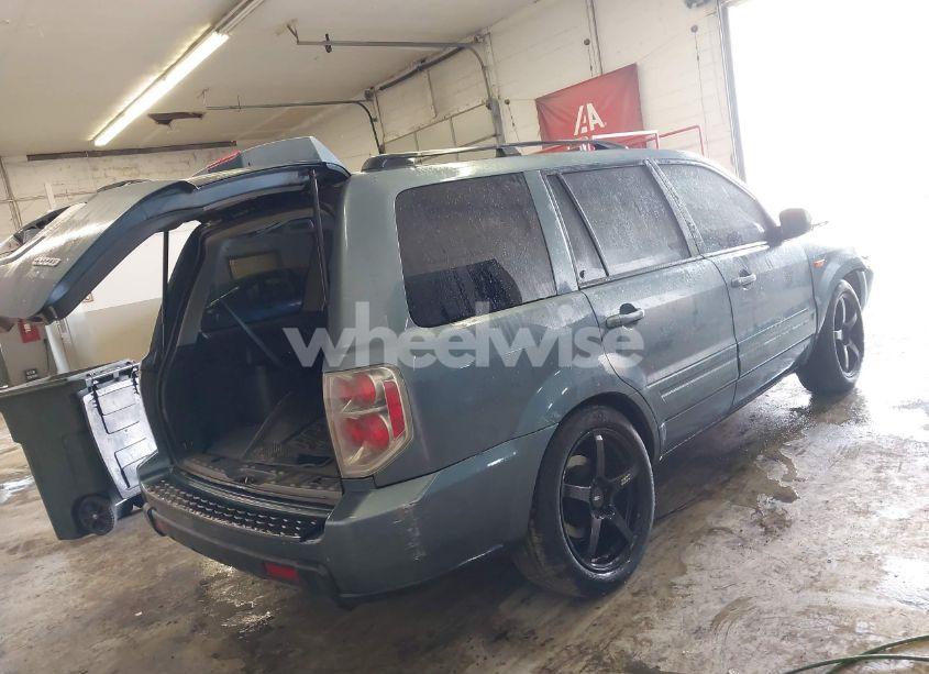 Photo 4 of 2007 Honda Pilot EX-L (VIN 2HKYF18767H514926)