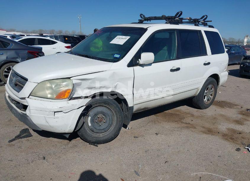 Photo 2 of 2005 Honda Pilot EX-L (VIN 2HKYF18775H571312)