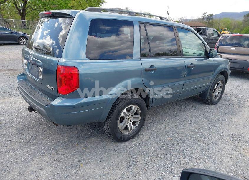 Photo 4 of 2005 Honda Pilot EX-L (VIN 2HKYF18785H542479)
