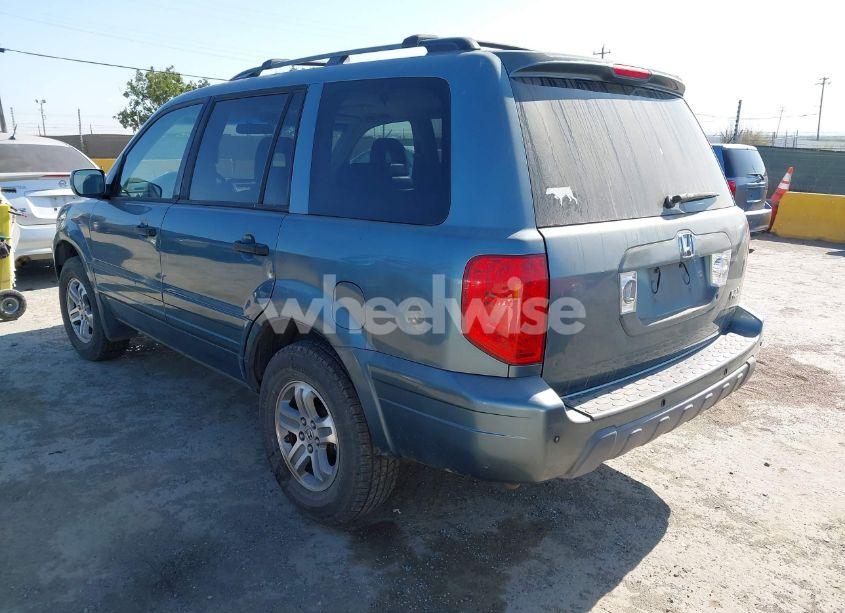 Photo 3 of 2005 Honda Pilot EX-L (VIN 2HKYF18785H571822)