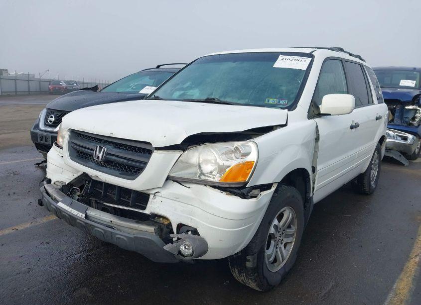 Photo 2 of 2003 Honda Pilot EX-L (VIN 2HKYF187X3H510565)