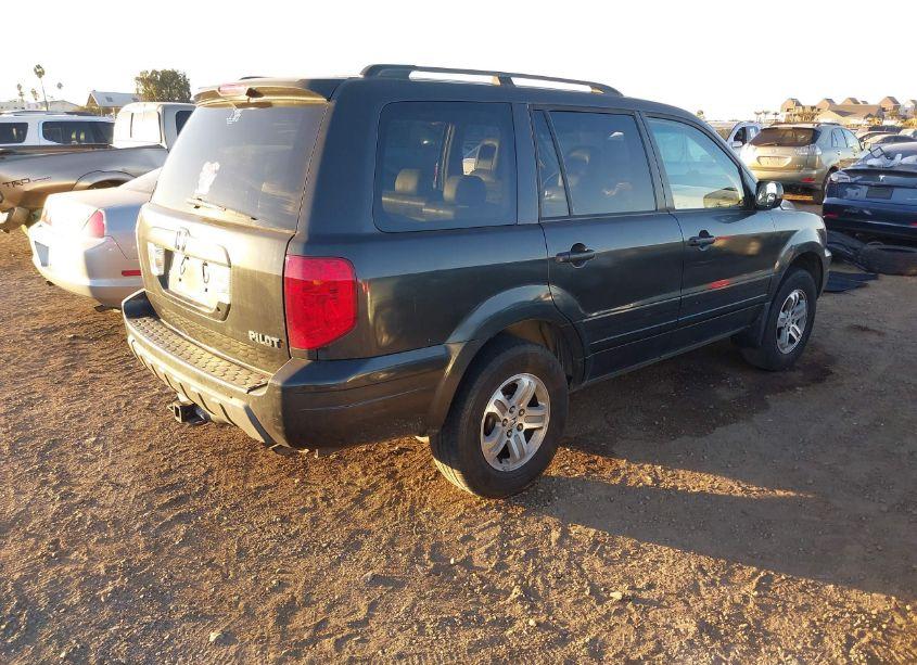 Photo 4 of 2005 Honda Pilot EX-L (VIN 2HKYF187X5H567674)