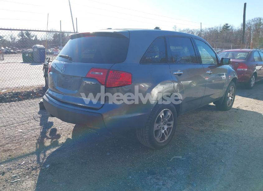 Photo 4 of 2008 Acura Mdx (VIN 2HNYD28248H502844)