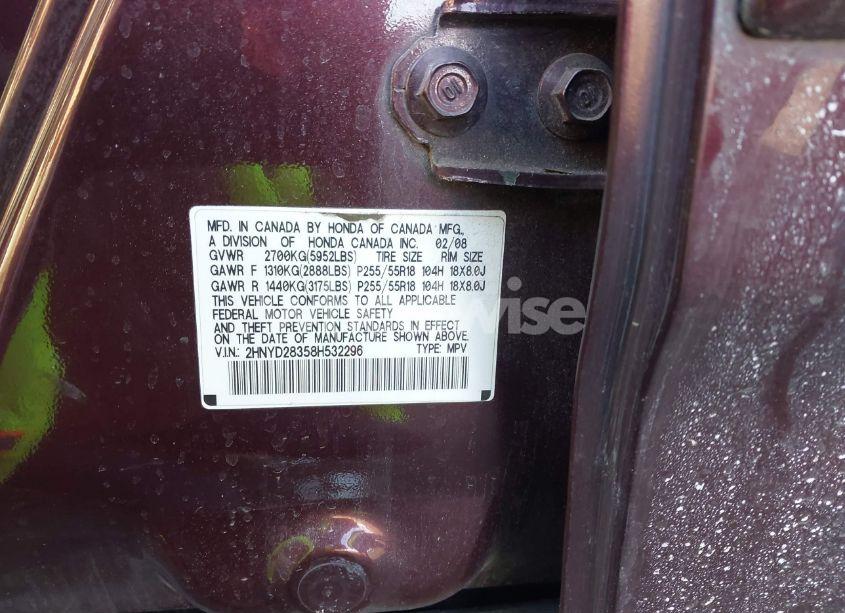 Photo 9 of 2008 Acura Mdx TECHNOLOGY PACKAGE (VIN 2HNYD28358H532296)