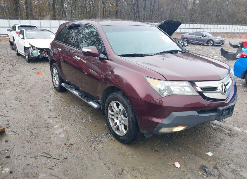 2008 Acura Mdx TECHNOLOGY PACKAGE (VIN 2HNYD28368H510114) main photo