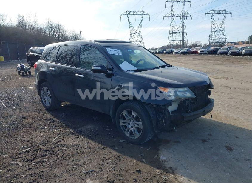 2007 Acura Mdx TECHNOLOGY PACKAGE (VIN 2HNYD28397H503740) main photo