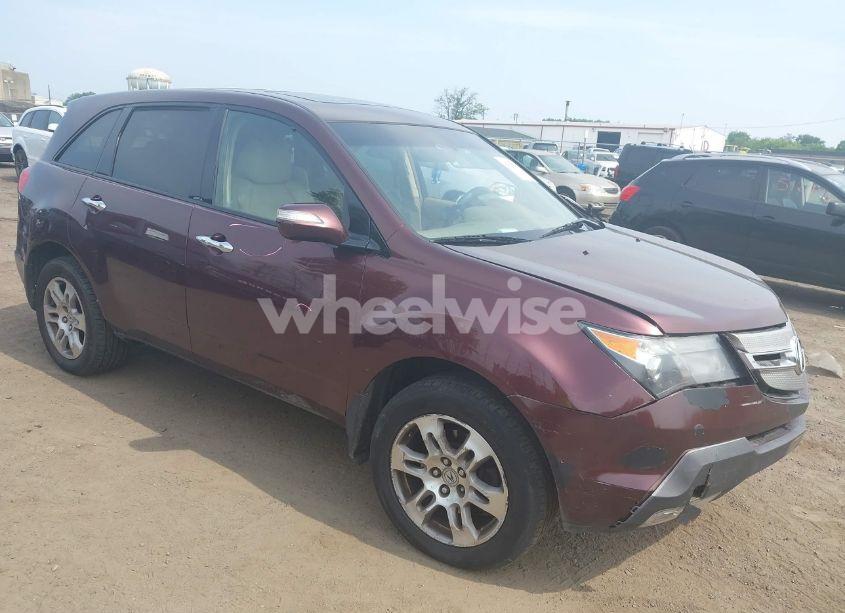 2007 Acura Mdx TECHNOLOGY PACKAGE (VIN 2HNYD28417H521173) main photo