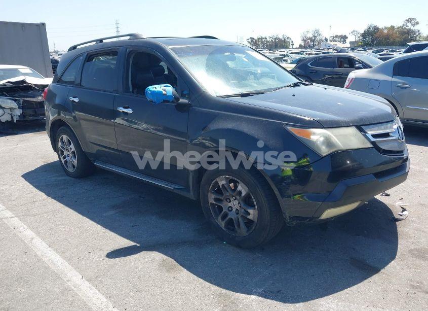 2007 Acura Mdx TECH/ENTERTAINMENT PKG (VIN 2HNYD28437H510157) main photo