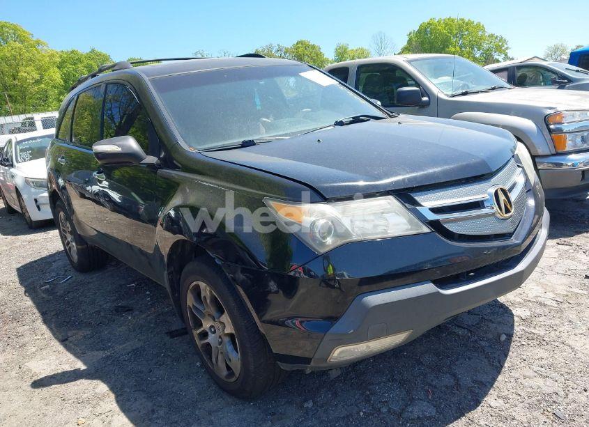 2007 Acura Mdx TECHNOLOGY PACKAGE (VIN 2HNYD28437H524303) main photo
