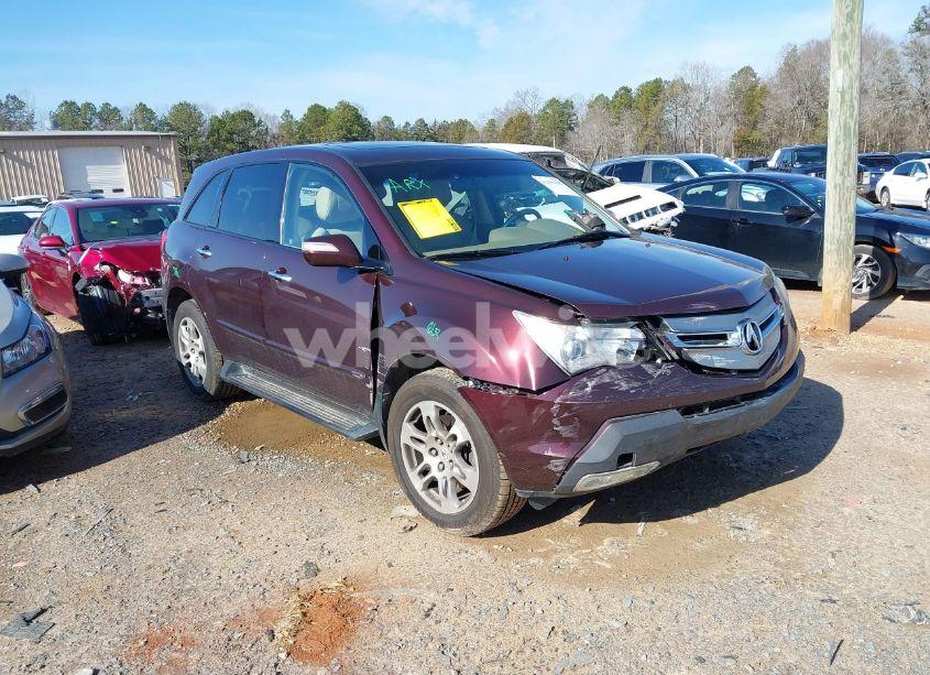 2008 Acura Mdx TECHNOLOGY PACKAGE (VIN 2HNYD28498H547165) main photo