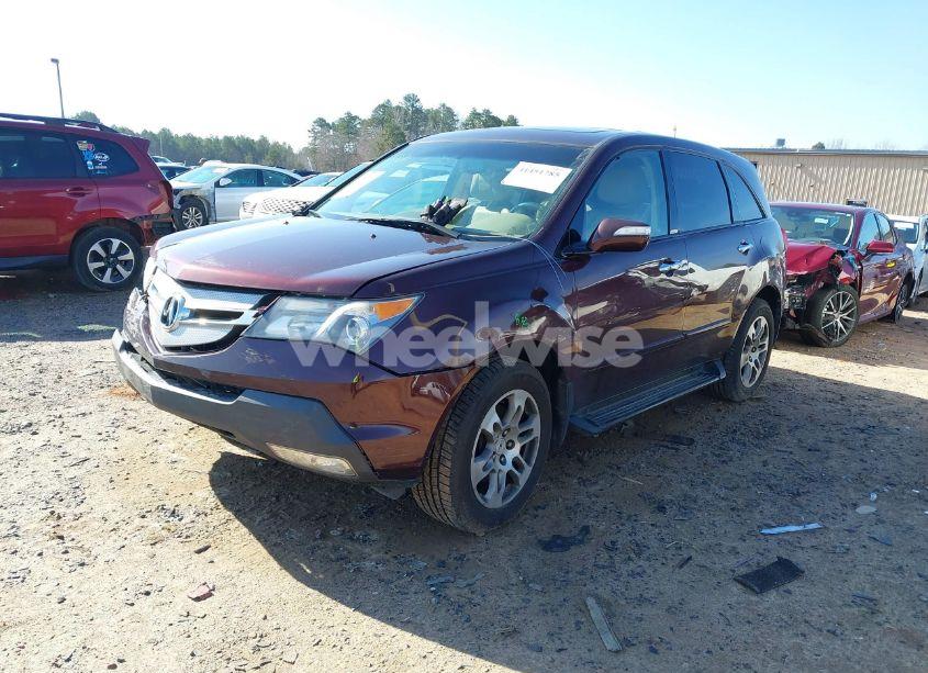 Photo 2 of 2008 Acura Mdx TECHNOLOGY PACKAGE (VIN 2HNYD28498H547165)