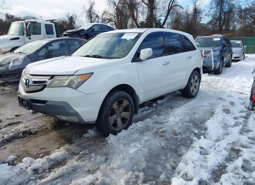 Photo 2 of 2007 Acura Mdx SPORT PACKAGE (VIN 2HNYD28577H512423)