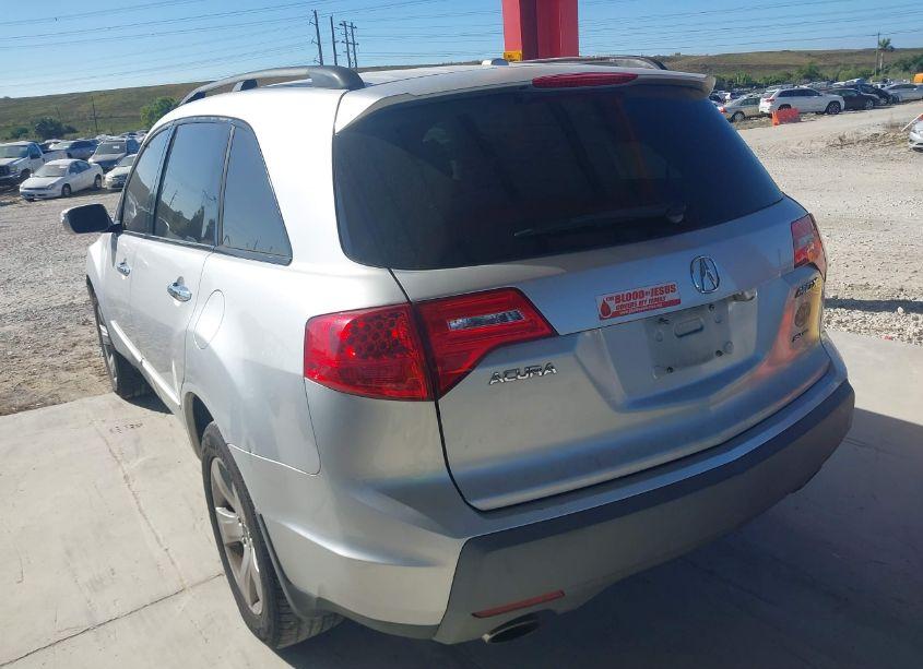 Photo 3 of 2007 Acura Mdx SPORT PACKAGE (VIN 2HNYD28587H508302)