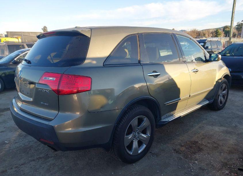 Photo 4 of 2007 Acura Mdx SPORT PACKAGE (VIN 2HNYD28597H533502)