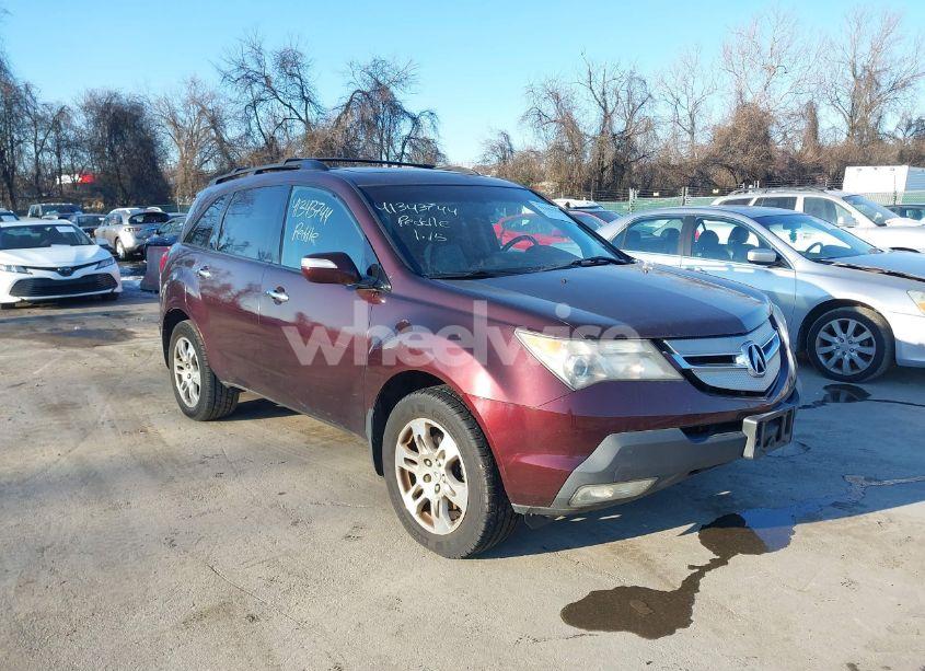 2009 Acura Mdx TECHNOLOGY PACKAGE (VIN 2HNYD28619H514910) main photo