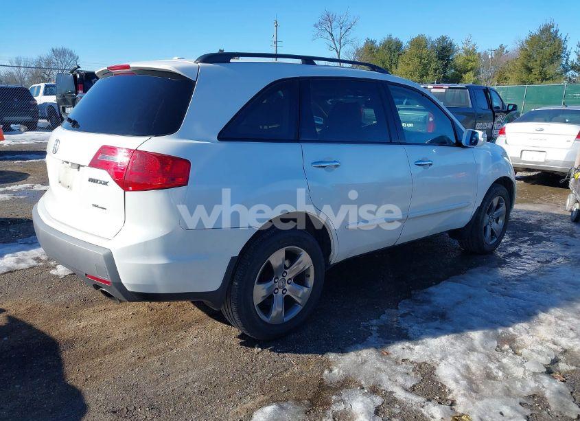Photo 4 of 2008 Acura Mdx SPORT PACKAGE (VIN 2HNYD28748H556527)