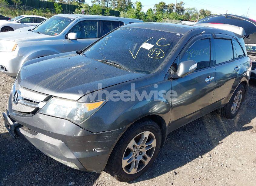 Photo 2 of 2007 Acura Mdx SPORT PACKAGE (VIN 2HNYD28807H519031)