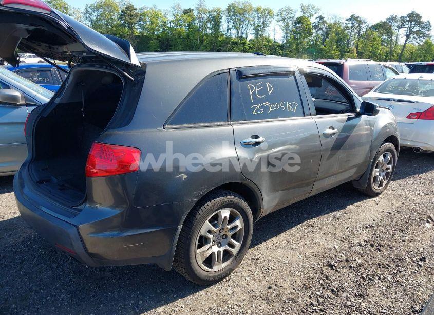 Photo 4 of 2007 Acura Mdx SPORT PACKAGE (VIN 2HNYD28807H519031)