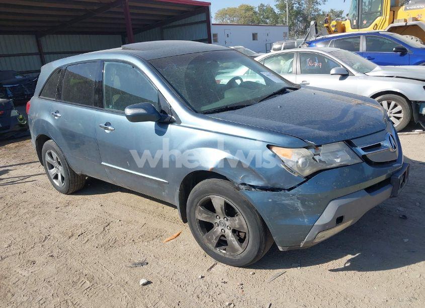 2007 Acura Mdx SPORT PACKAGE (VIN 2HNYD28807H539974) main photo
