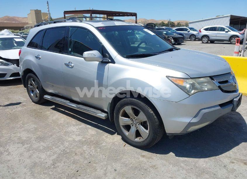 2007 Acura Mdx SPORT PACKAGE (VIN 2HNYD28807H543071) main photo