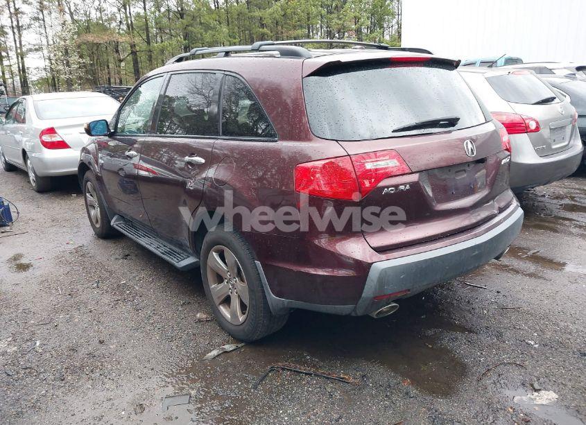Photo 3 of 2008 Acura Mdx SPORT PACKAGE (VIN 2HNYD28808H551155)