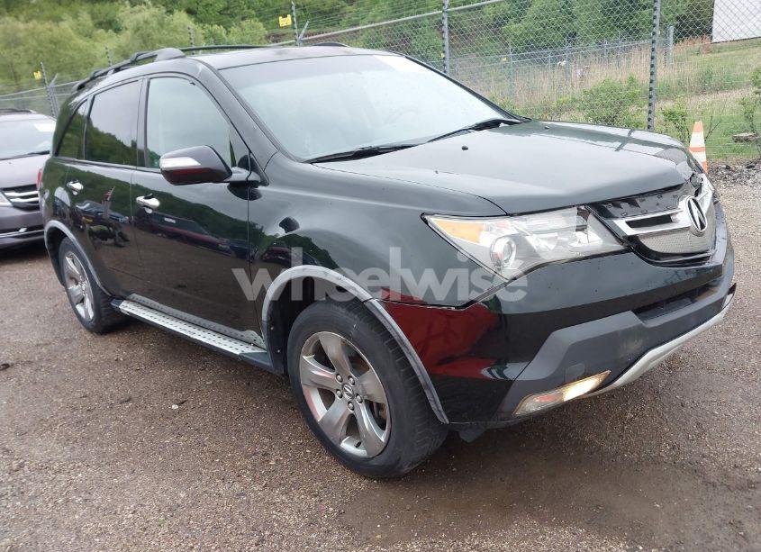2007 Acura Mdx SPORT PACKAGE (VIN 2HNYD28877H507877) main photo