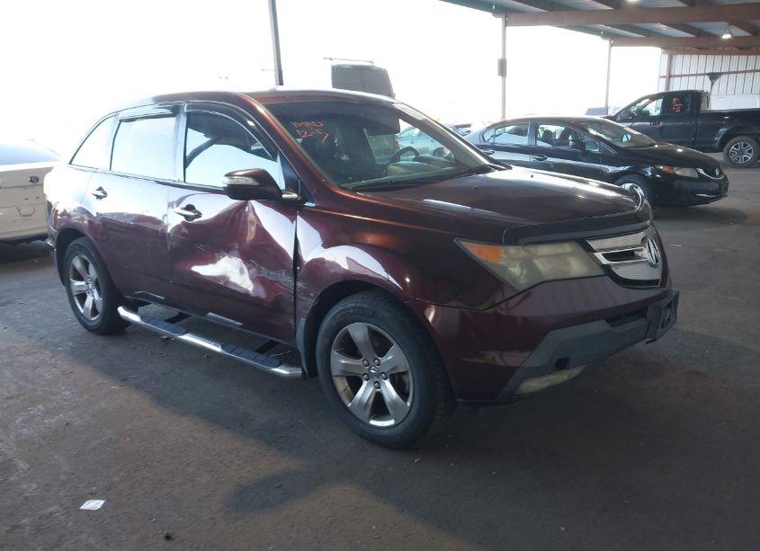 2007 Acura Mdx SPORT PACKAGE (VIN 2HNYD288X7H553140) main photo