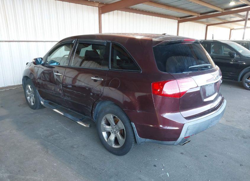 Photo 3 of 2007 Acura Mdx SPORT PACKAGE (VIN 2HNYD288X7H553140)