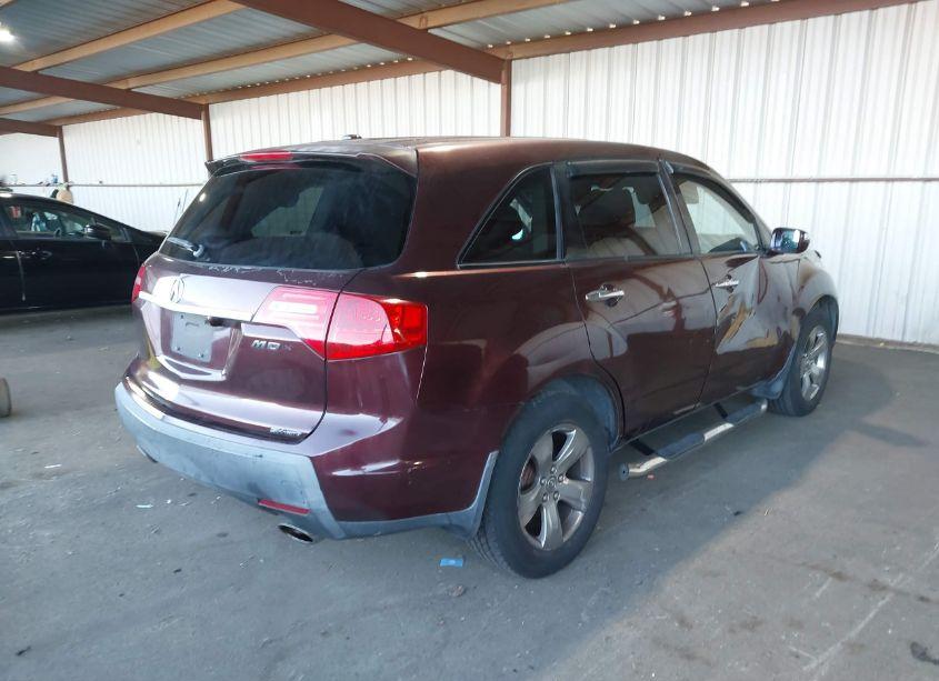 Photo 4 of 2007 Acura Mdx SPORT PACKAGE (VIN 2HNYD288X7H553140)