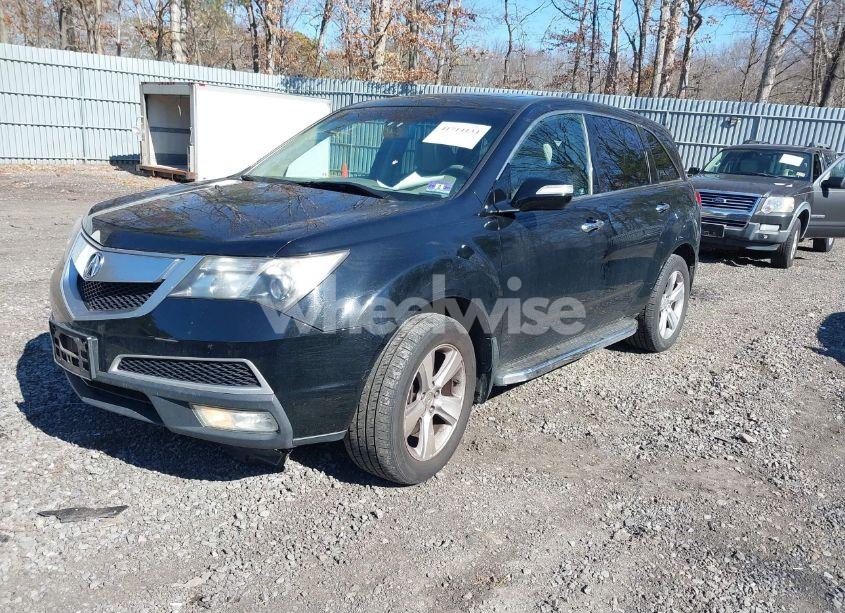 Photo 2 of 2011 Acura Mdx (VIN 2HNYD2H20BH514724)